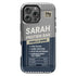 Personalized Gym Rat Protein Power Bar iPhone Case